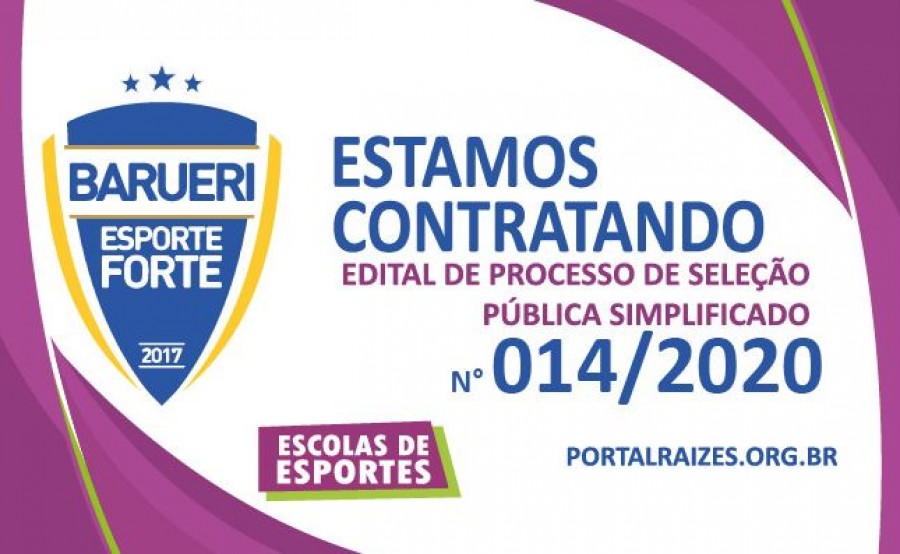 Resultados do Edital de Sele&ccedil;&atilde;o Simplificado n.&ordm; 014/2020